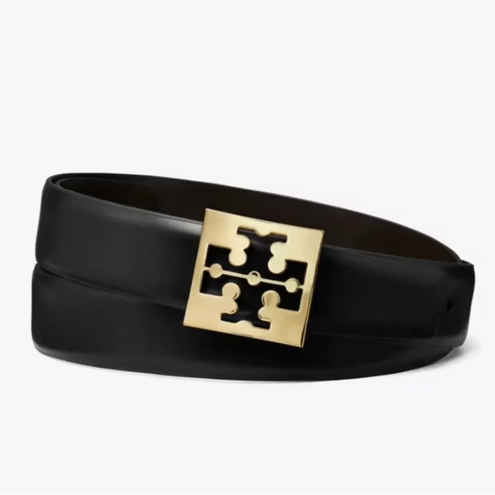 Tory Burch Square Logo Belt